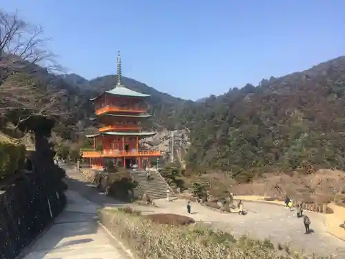 青岸渡寺の景色