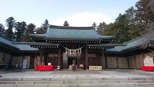 茨城縣護國神社の本殿・本堂