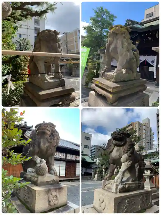 元祇園梛神社・隼神社の狛犬
