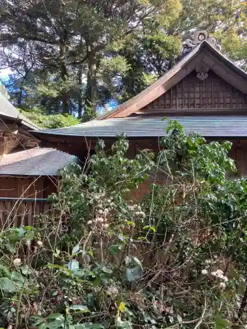 布自伎美神社の本殿・本堂