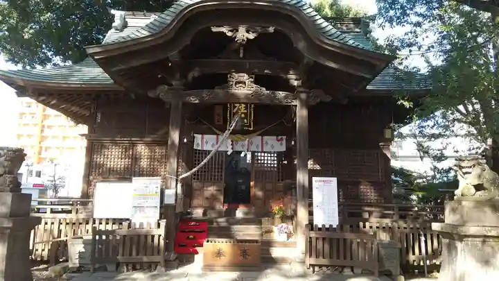 阿邪訶根神社の本殿・本堂