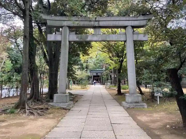 赤坂氷川神社の鳥居