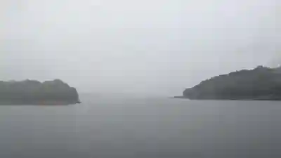 糠平電源神社の景色