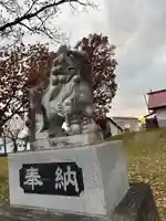 屈足神社の狛犬