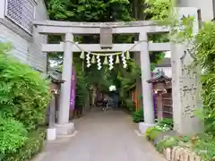 戸越八幡神社の鳥居