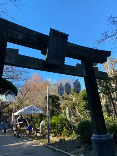 江島神社の鳥居