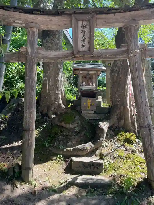 北向稲荷大明神(飯盛山)(福島県)