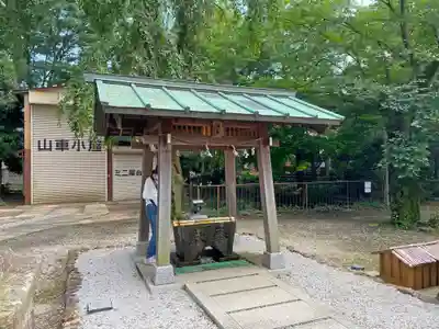 廣瀬神社の手水舎
