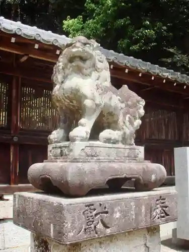 日吉神社の狛犬