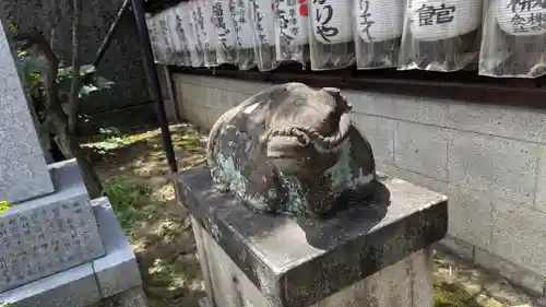 文子天満宮の狛犬