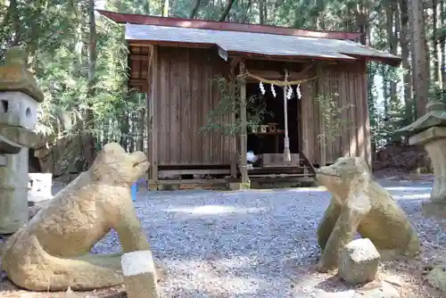 八幡神社の狛犬