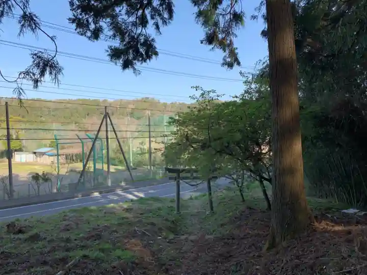熊野神社の景色
