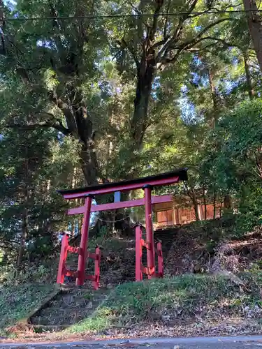 山神神社の鳥居