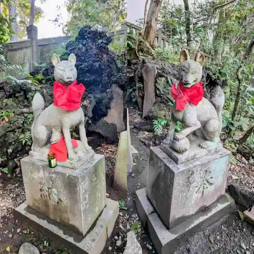 赤坂氷川神社の狛犬