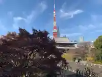 増上寺の景色