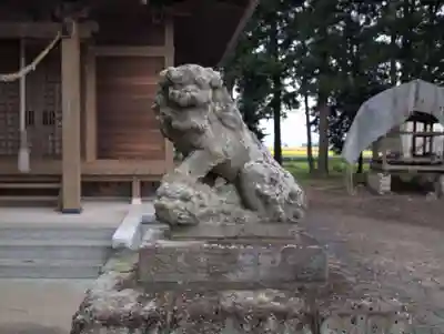 高尾神社の狛犬