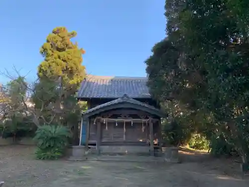 千草川神社の本殿・本堂