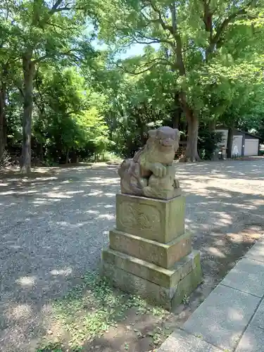 篠原八幡神社の狛犬