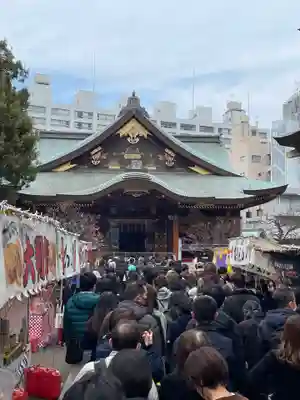 湯島天満宮の本殿・本堂