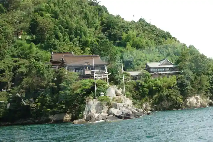 竹生島神社(都久夫須麻神社)の周辺