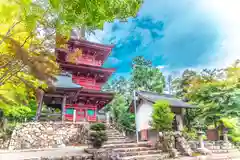 柏原八幡宮の塔