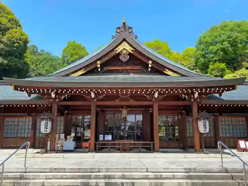 群馬県護国神社の本殿・本堂