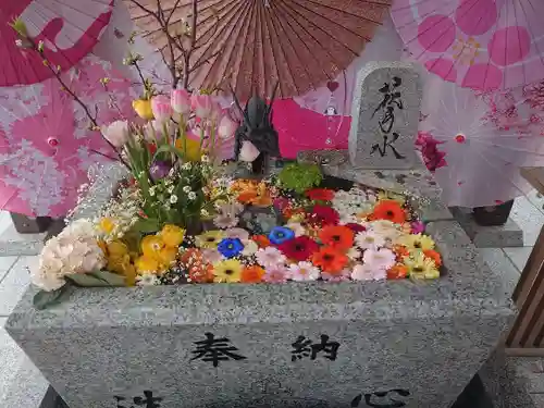 札幌諏訪神社の手水