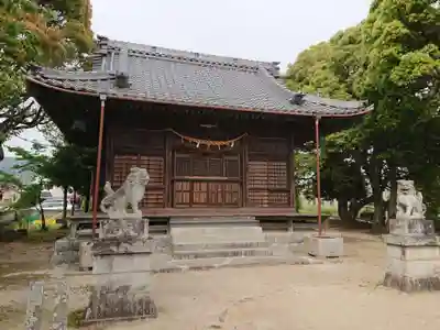 尺地社の本殿・本堂