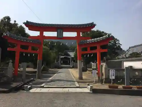 天皇寺の鳥居