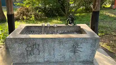 志波姫神社の手水舎