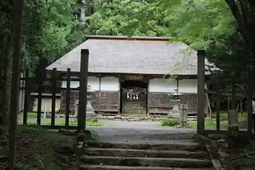 早池峰神社の本殿