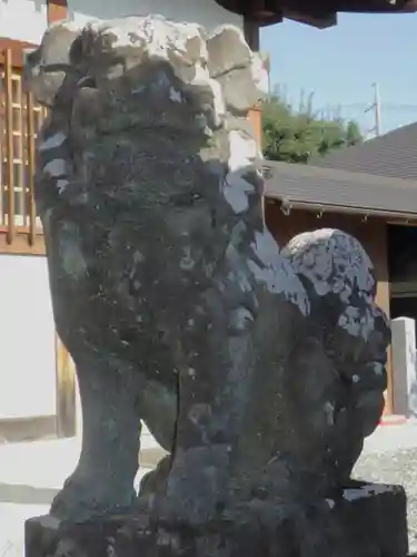 味鋺神社の狛犬
