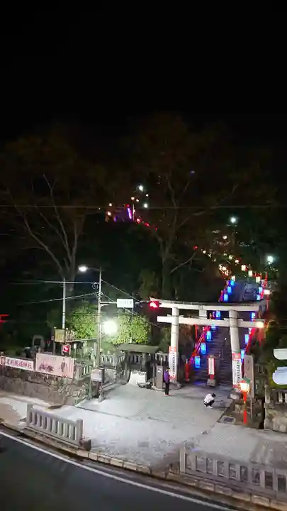 足利織姫神社の鳥居