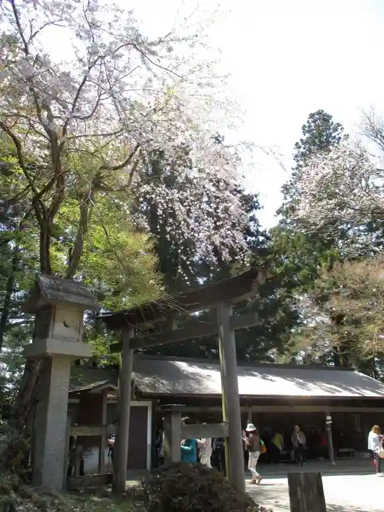 金峯神社(吉野町)の鳥居