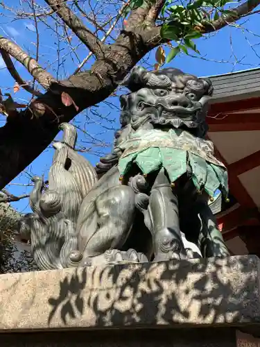 阿倍王子神社の狛犬