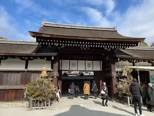 賀茂御祖神社（下鴨神社）の山門