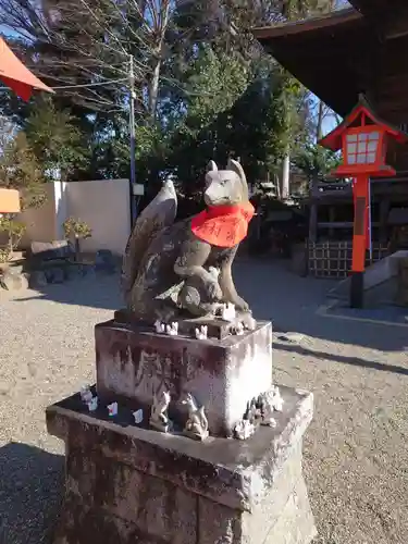 尾曳稲荷神社の狛犬