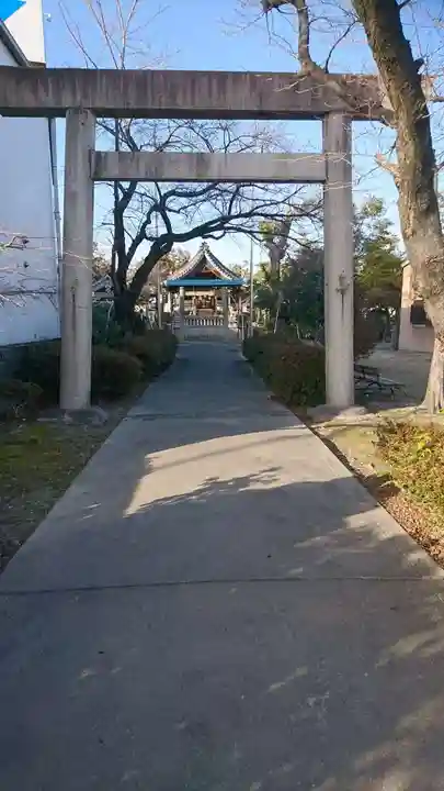 赤見国玉神社の鳥居