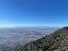 筑波山神社 女体山御本殿の景色