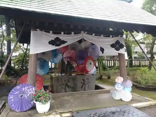 若宮神明社の手水舎