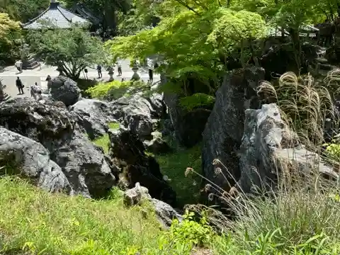 石山寺の庭園