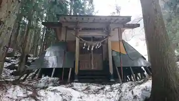 成澤不動尊神社の本殿・本堂