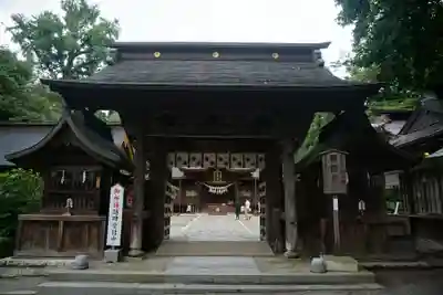 水戸八幡宮の山門・神門