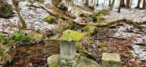 塩原八幡宮の周辺