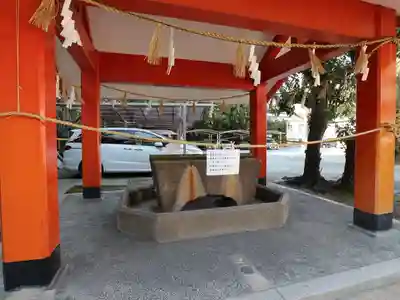 玉造稲荷神社の手水舎