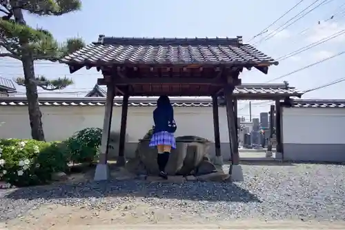 愛染寺の手水舎