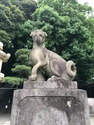 瀧泉寺(目黒不動尊)の狛犬