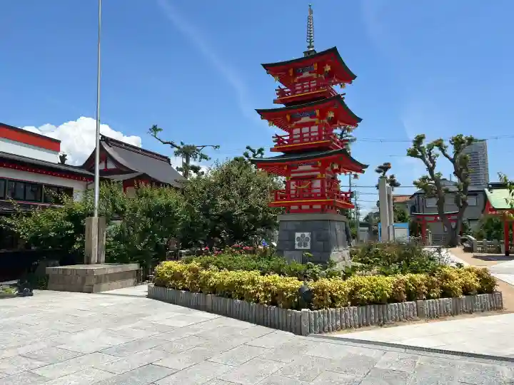 綱敷天満宮の塔
