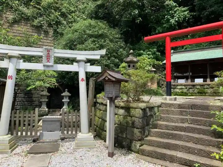 叶神社 (西叶神社)の鳥居