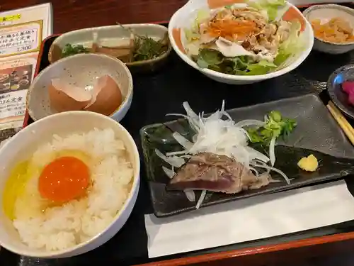 根津神社の食事